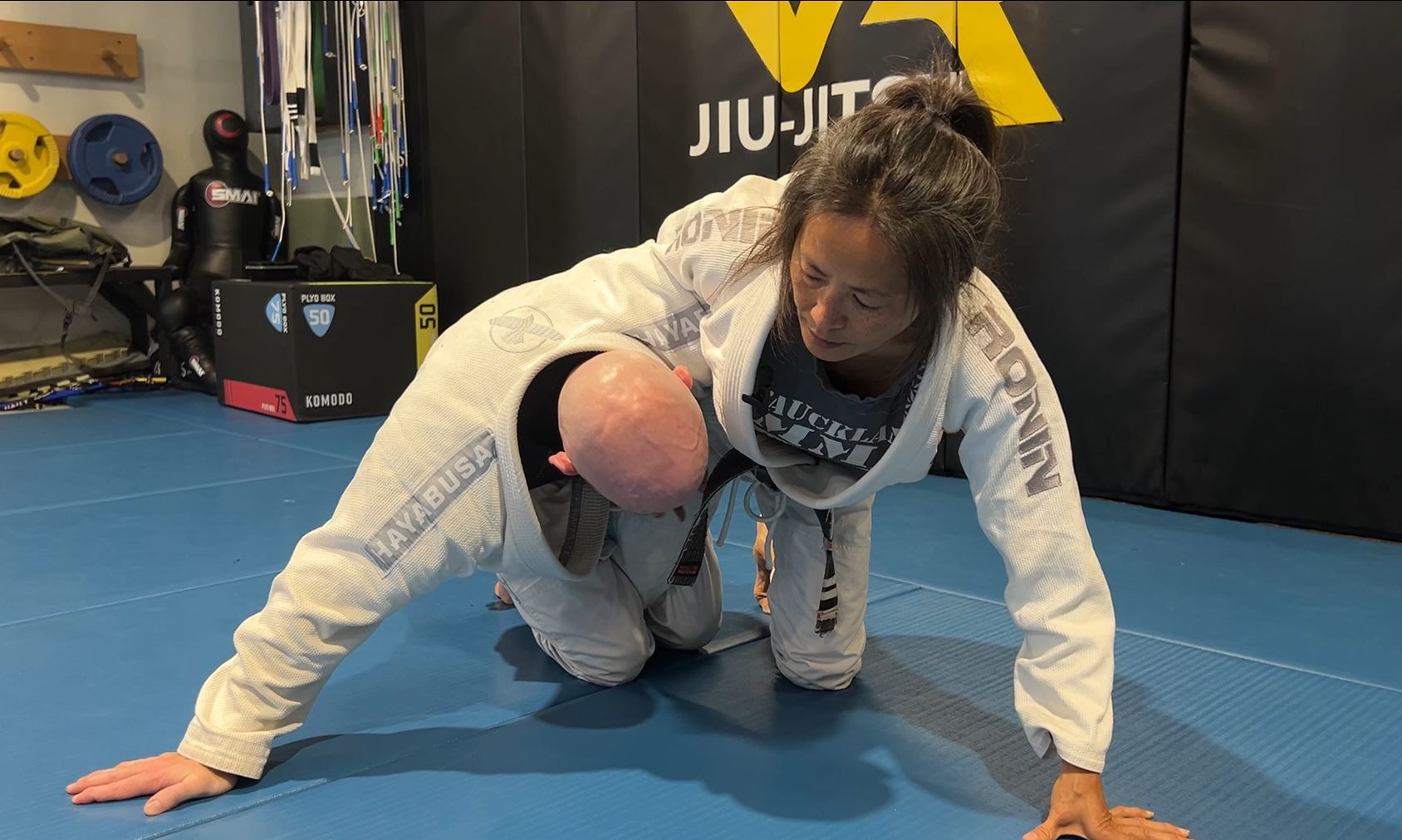 Reverse Sweep from Dog Fight