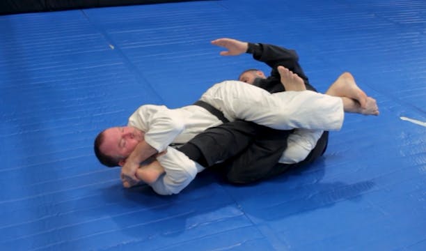 Kneebar from Half Guard Top