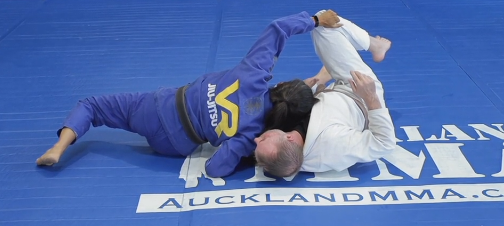 Long Step Pass with X Pass grips