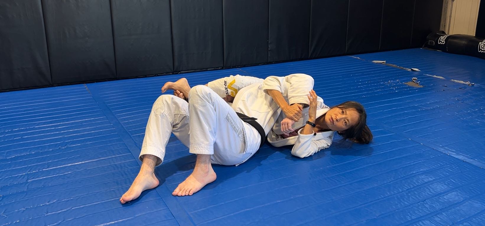 Crucifix entry from Back to one-arm Kimura finish