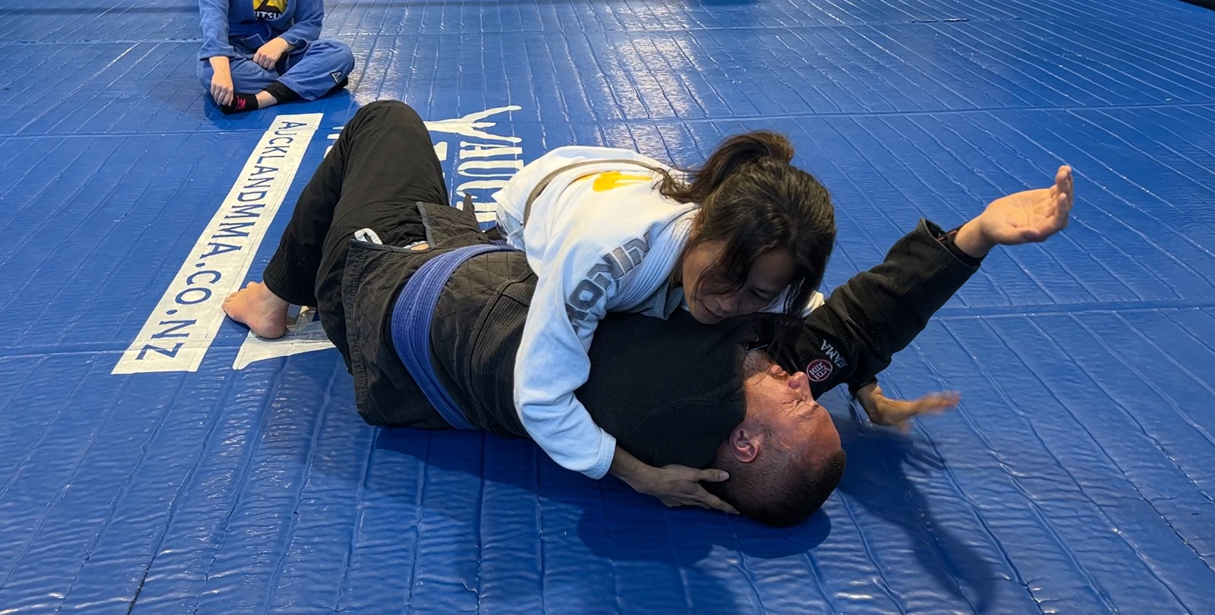 Farside S-Mount Straight Jacket Armbar from Side Control
