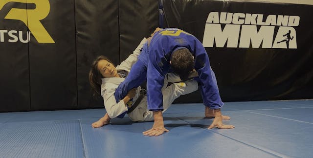 Backside X Guard Entry and Sweep to L...