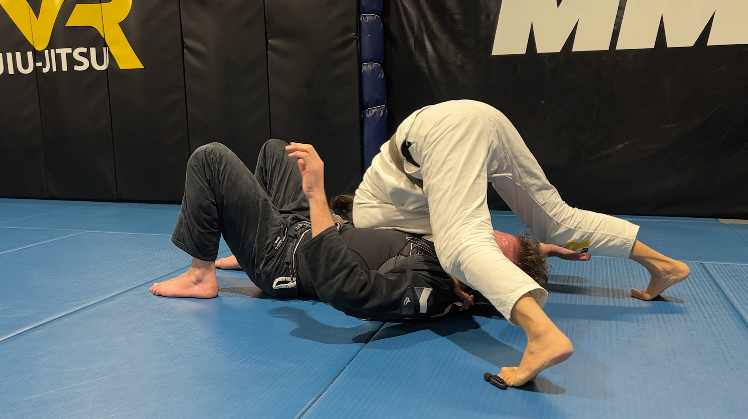 North South Lapel Choke set up from Side Control