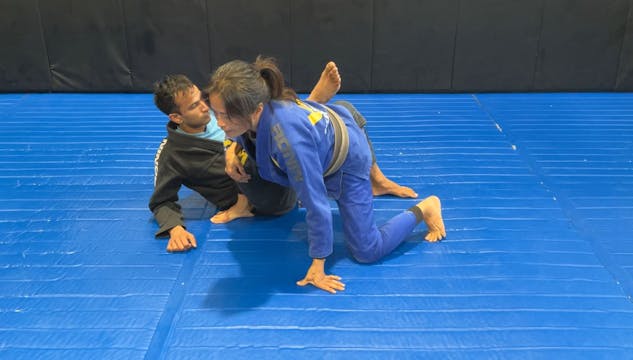 Basic Sweep from 50/50 Guard