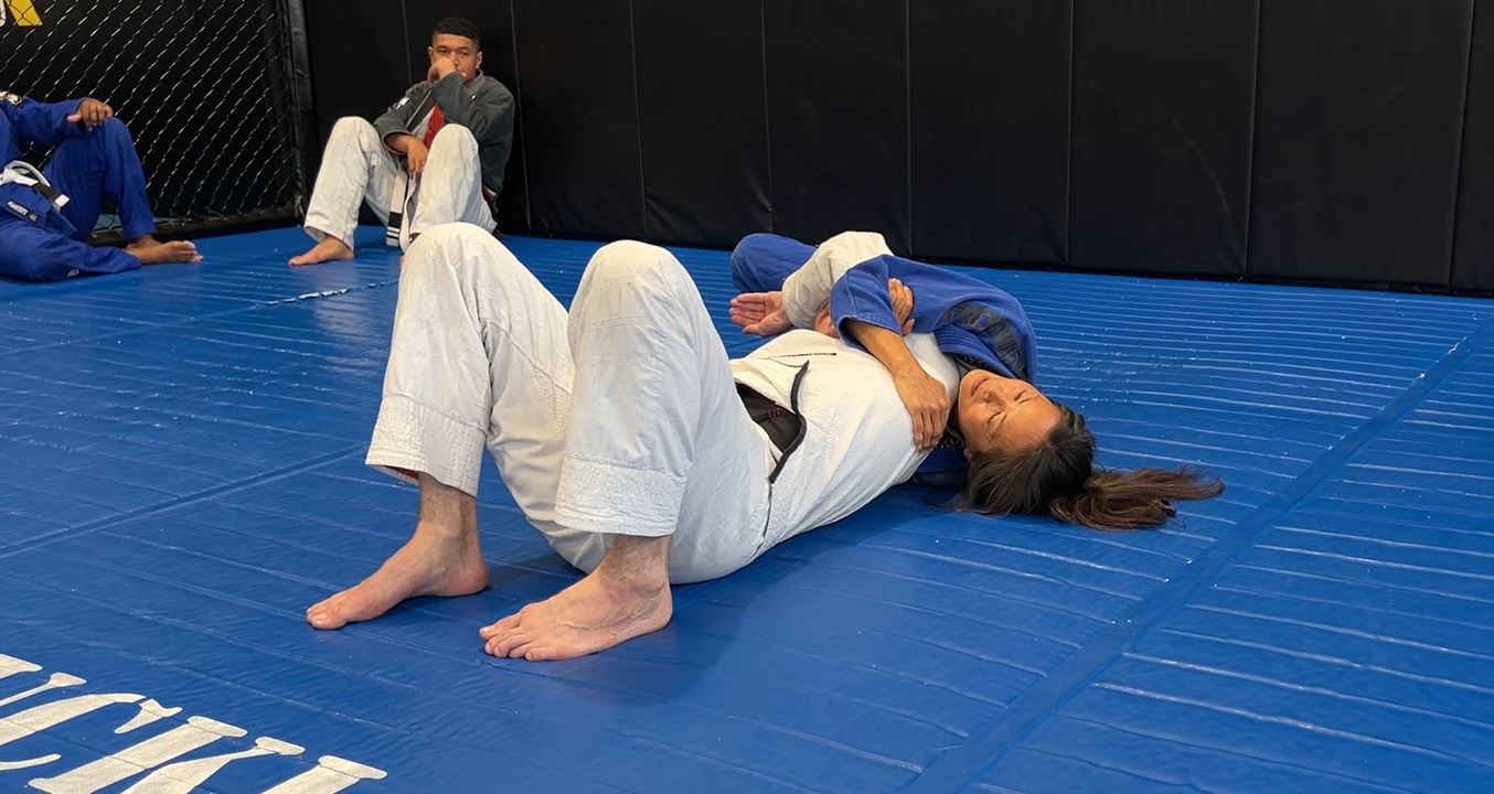 Anaconda Choke from failed Japanese Necktie Choke