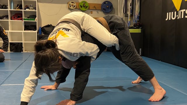 Corkscrew Armbar entry from Back Control