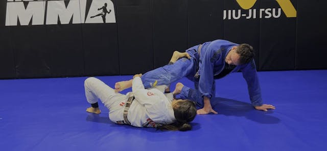 CLASS: Reverse De La Riva (RDLR) to C...