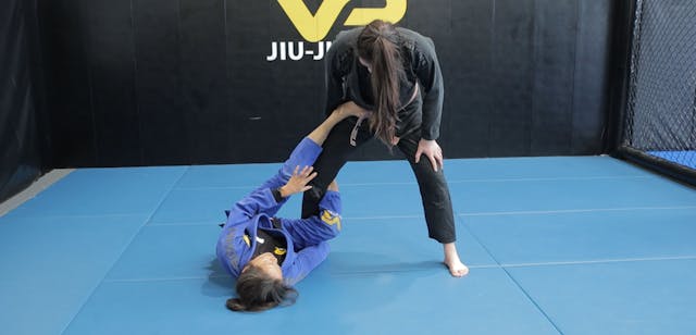 Guard Position of Reverse De La Riva