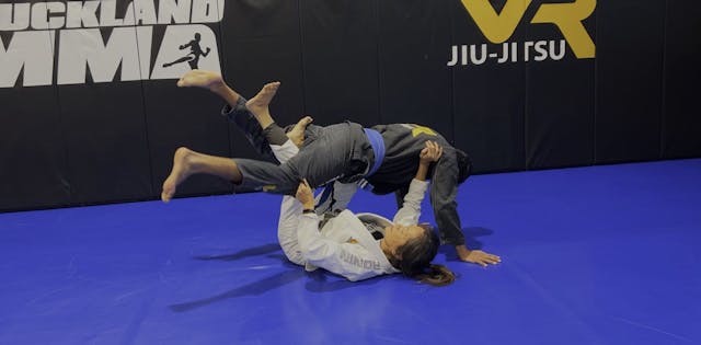 X Guard Entry from Seated Butterfly G...