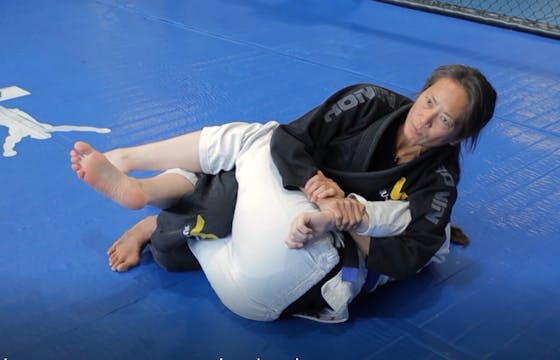 Knee Shield Pass to Back Take using K...