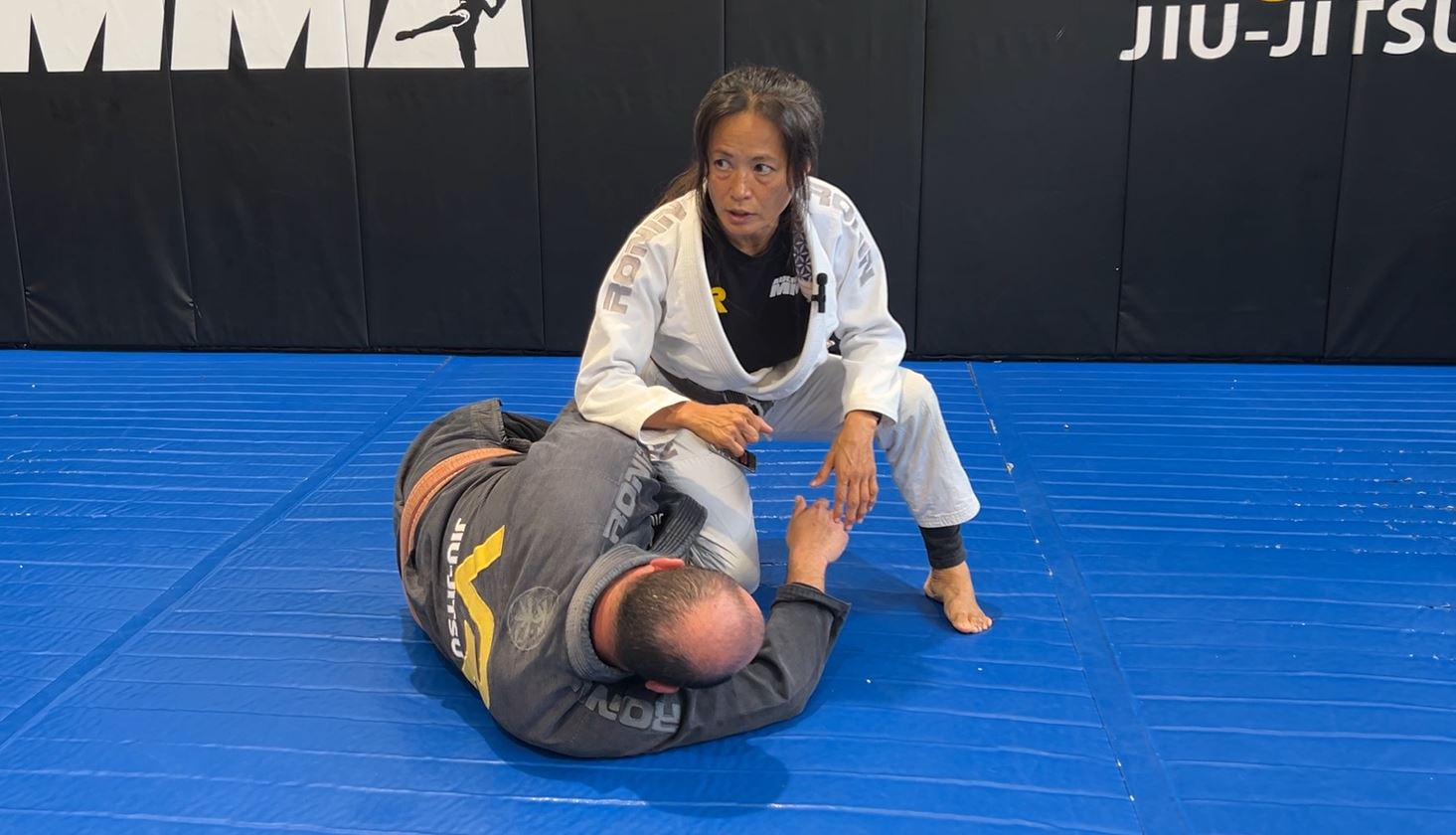 Options to Pass the Quarter Guard with Mount, Knee Cut, or Backtake