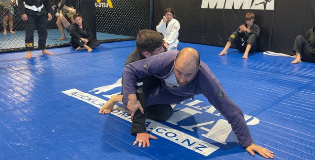 Hip Bump Sweep to Kimura from Closed ...