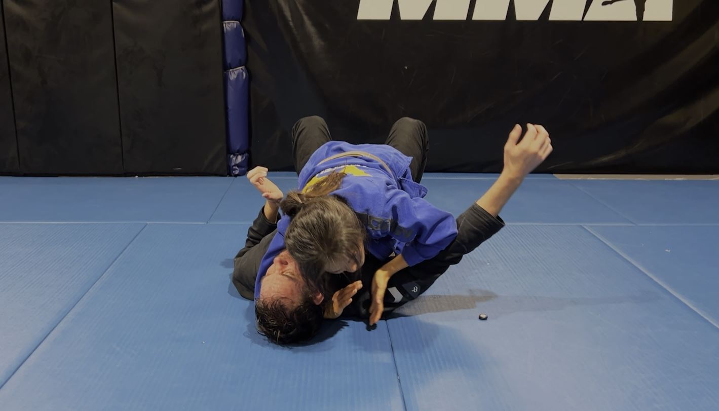 Counter the Arm Triangle Escape with Ezkiel Choke