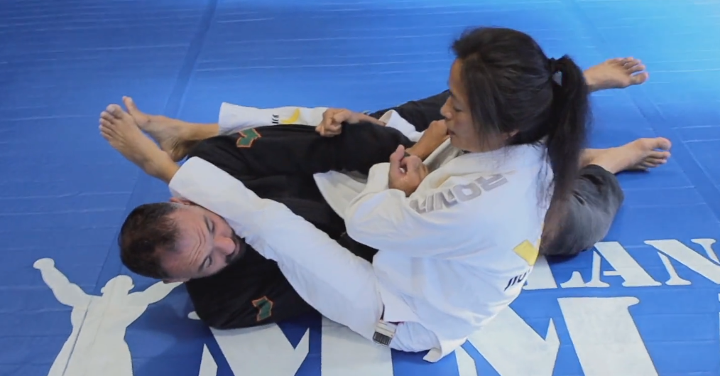 Far-side Armbar using Gold Chain 