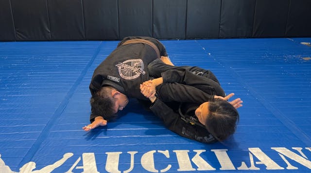 Cutting Armbar from Closed Guard with...