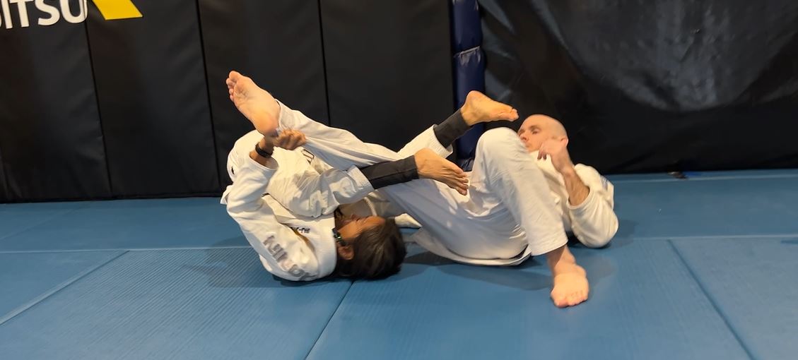 De La Riva to Berimbolo back take