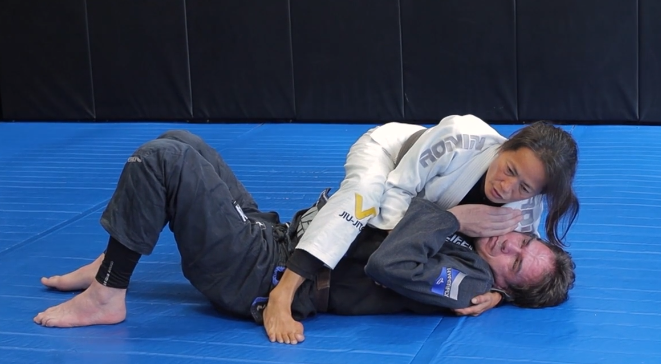 Very Safe Mount Entry from Side Control