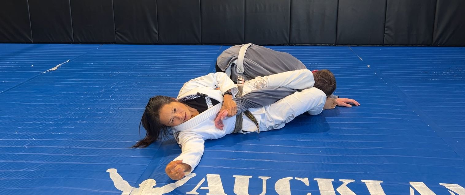 Wrenching Armbar when forearm pops of of Omoplata