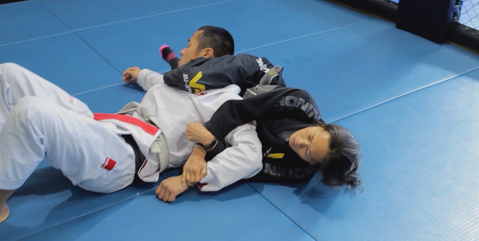 Ryan Hall Kimura Variation from Crucifix