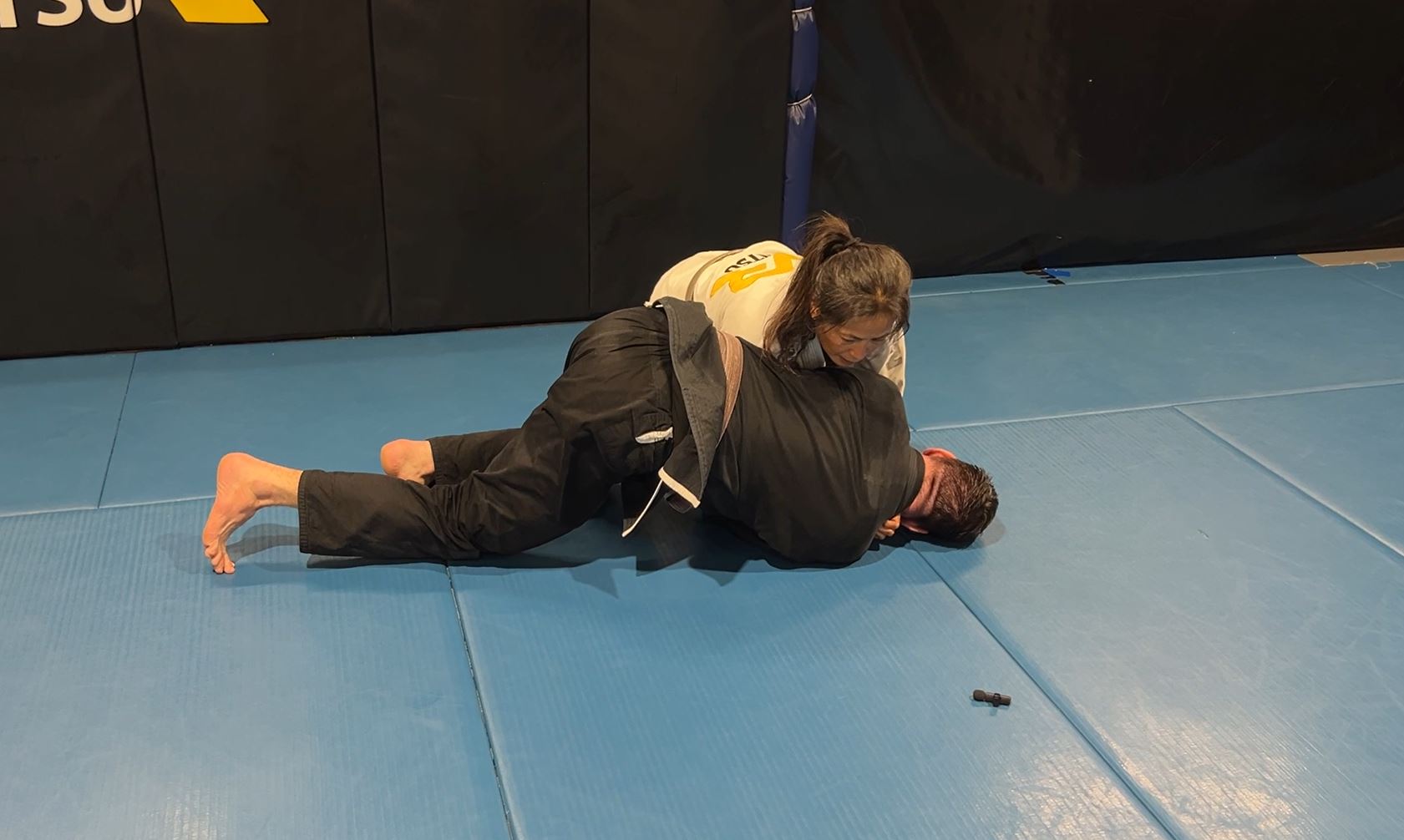 Clock Choke entry from Side Control