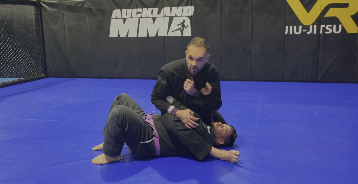 S-Mount entry from low Mount to Fallback Armbar