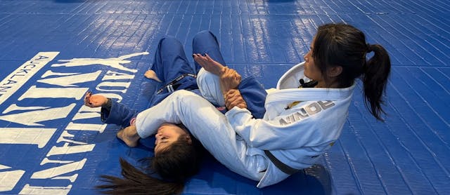Gift Wrap Armbar from Side Control Top