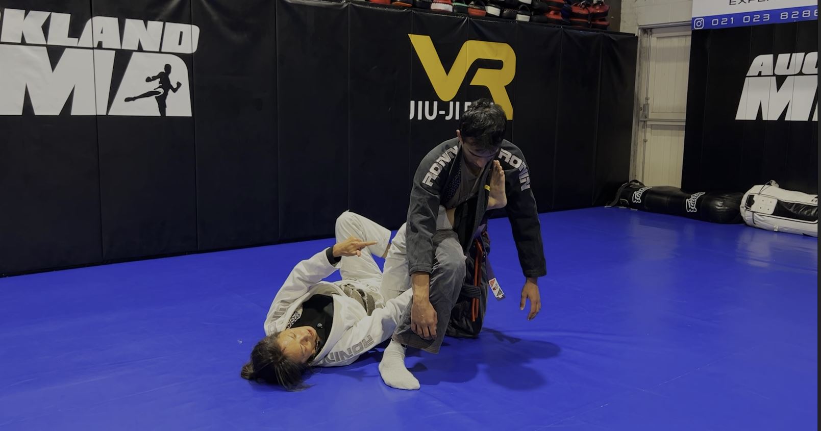 Worm Guard Roll to Backtake or Wrenching Armbar