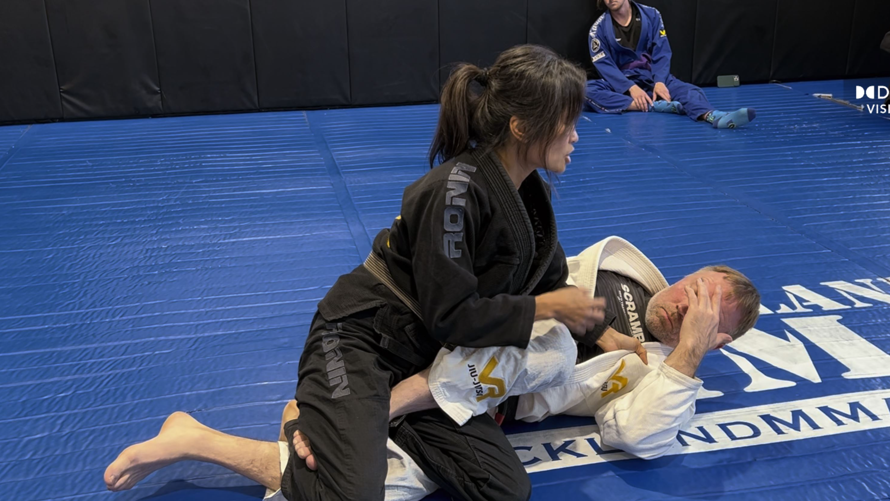 Folding Pass from Knee Shield Half Guard