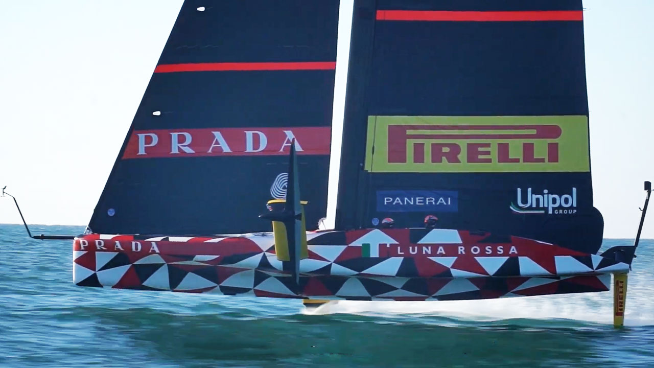 Luna Rossa Pirelli Prada - Inside The Construction Process