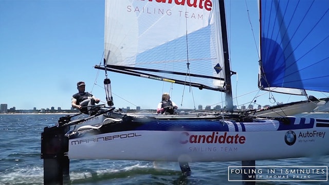 Candidate Sailing - Learning To Foil in 15 Minutes - Part One