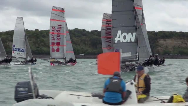 12 and 18ft Skiffs Auckland Champs 2015