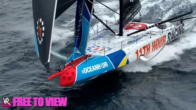 F2V - The Ocean Race 2023 - Leg Five - Records Tumble