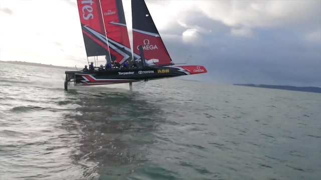 ETNZ - Gaining speed on the water