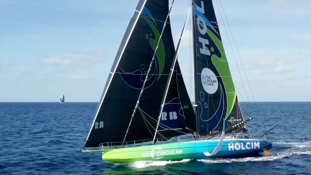 The Ocean Race 2023 - Leg Two - Photo Finish In Cape Town