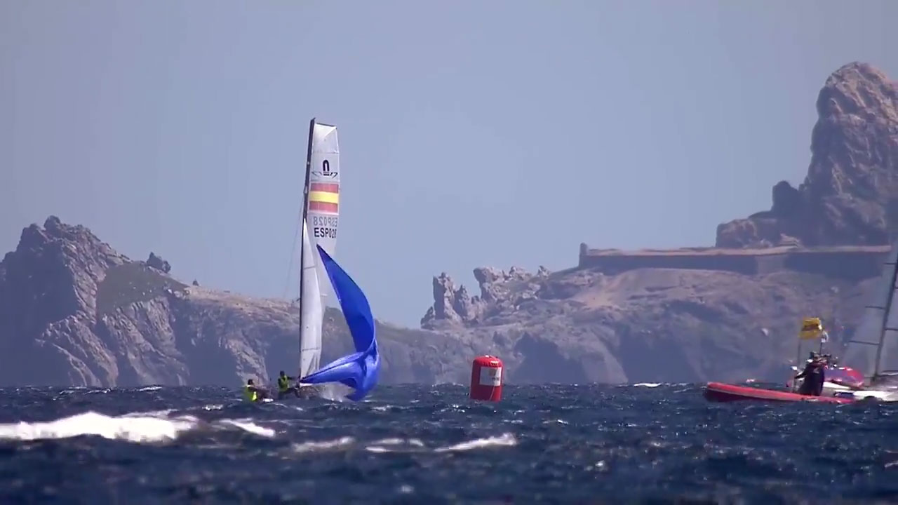 World Sailing SWC - Hyeres 2017 - Nacra 17 Highlights