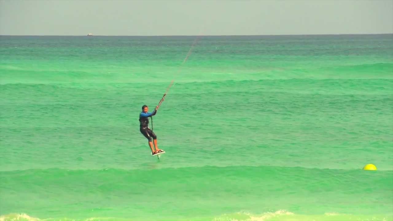 The Foiling Basics - Touch Down Gybe