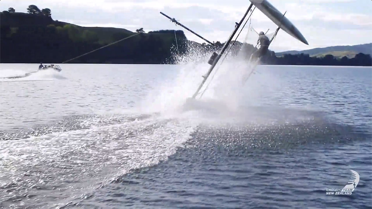 Emirates Team NZL - The Untold Story of the Birth of Foiling in the America’s Cu