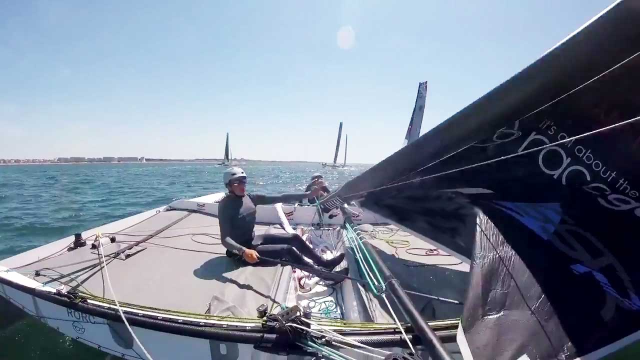 Tour de Voile - Team Maverick SSR's Spectacular Gear Failure