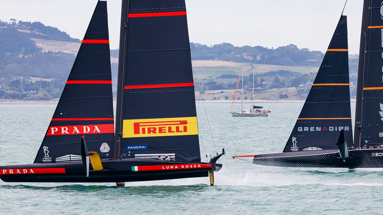 The Prada Cup - The Final - Day Two