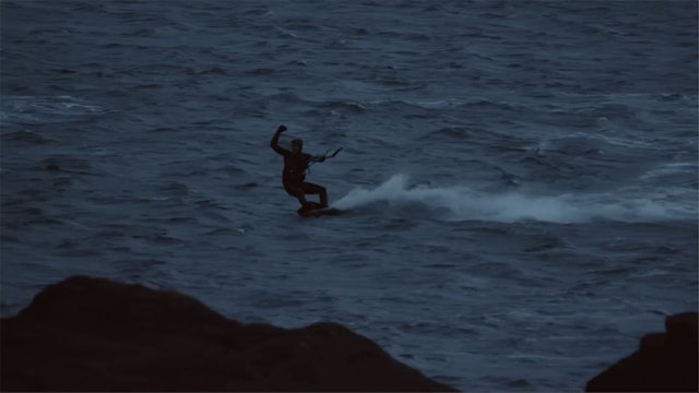 Kitesurfing at the North Cape!
