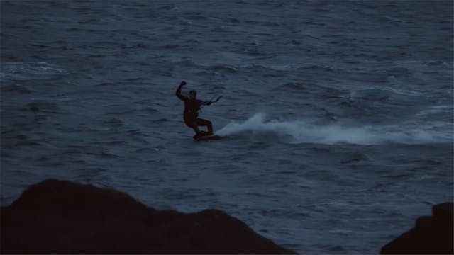 Kitesurfing at the North Cape!
