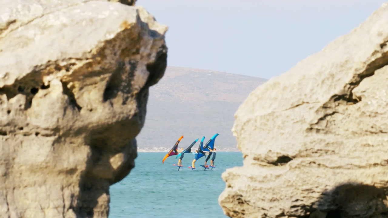 Wingfoiling Downwind Adventure in South Africa