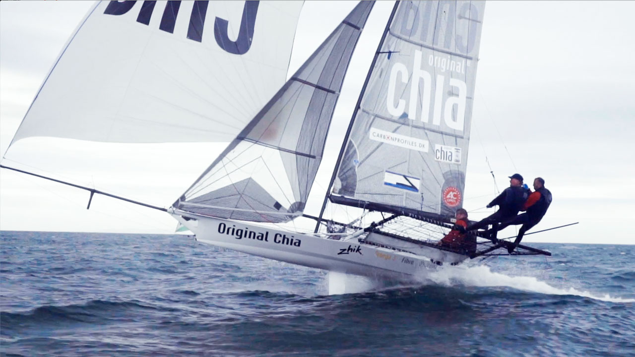 18 Foot Skiff Euro Grand Prix - Sandbanks Poole - Day Three