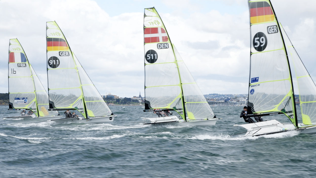 2020 49er, 49er FX & Nacra 17 Oceania Champs - Day Three