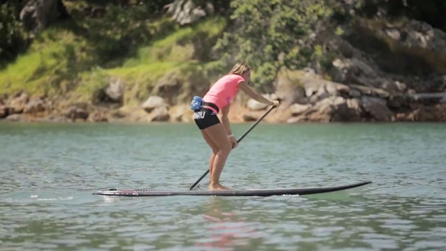 SUPing with Annabel Anderson & Subaru - Lesson 2 On The Water