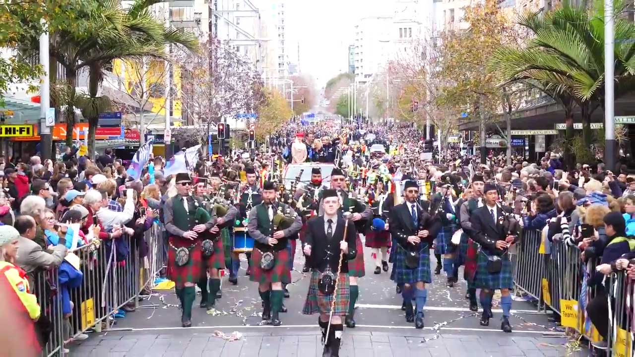 ETNZ - America's Cup Parade Auckland