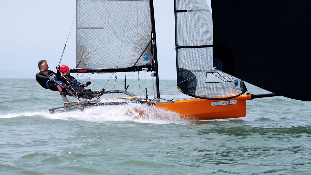 International 14 World Champs 2018 - Final Day - Race Seven