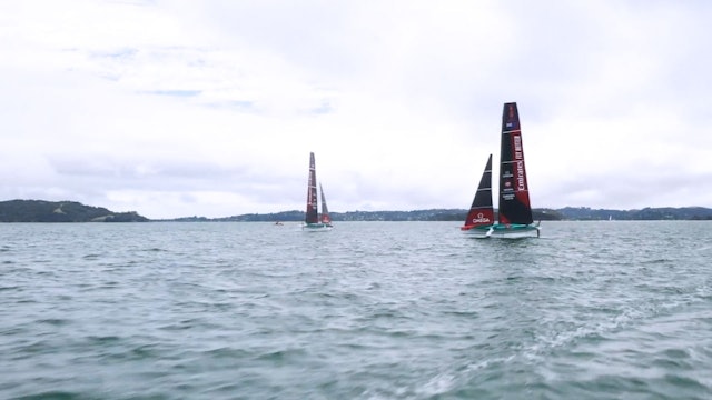 Emirates Team NZL - Cyclors Are Back Alongside Two Boat Testing
