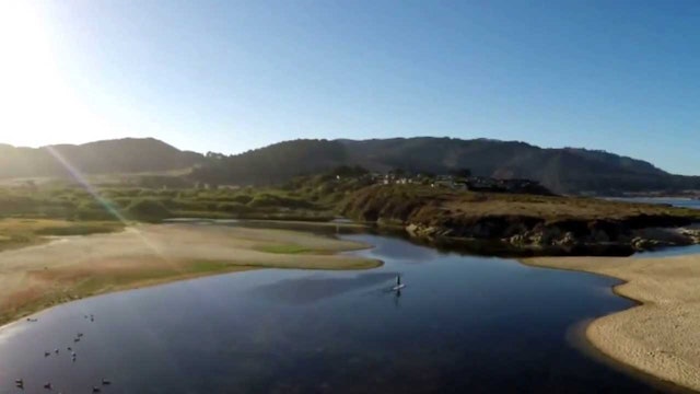 Brent Allen Outside Stand Up Paddle - View From Above The Blue