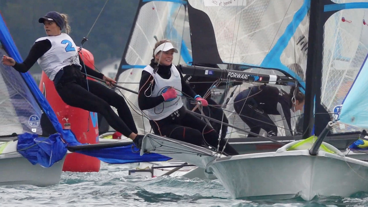 49er - 49erFX - Nacra 17 Europeans 2020 - Day Four